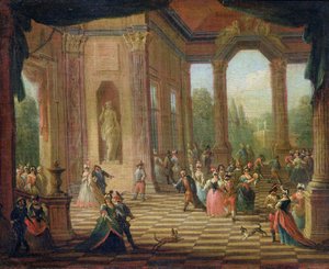 Scene at a Masked Ball